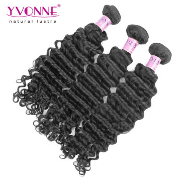 Top Quality Deep Wave Peruvian Virgin Hair Weft